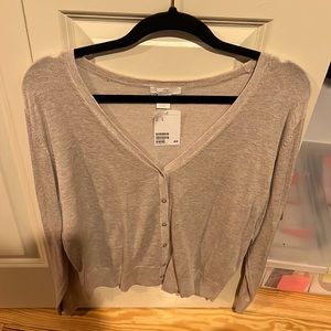 H&M Cream Cardigan